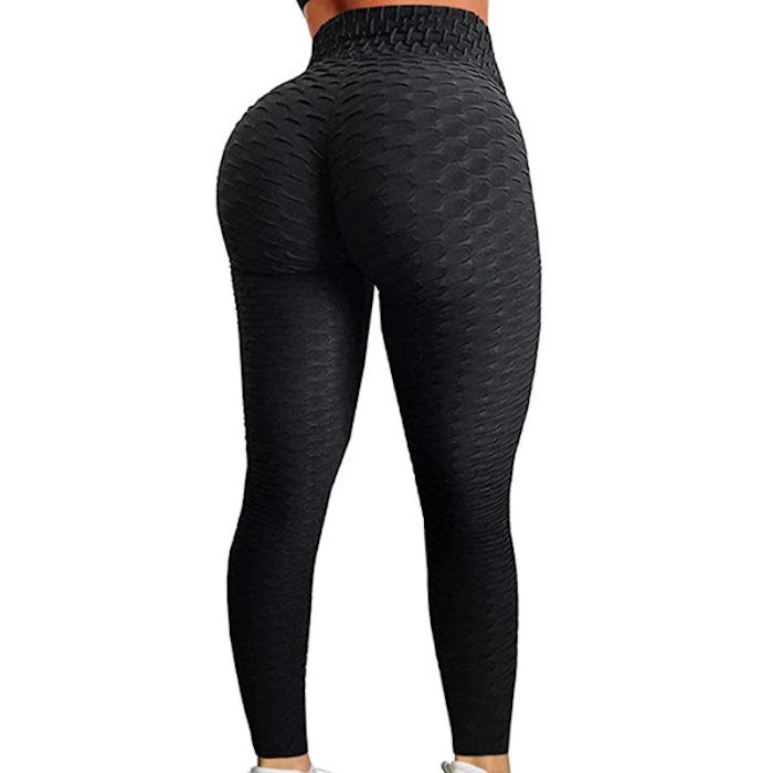 A AGROSTE Textured Yoga Leggings