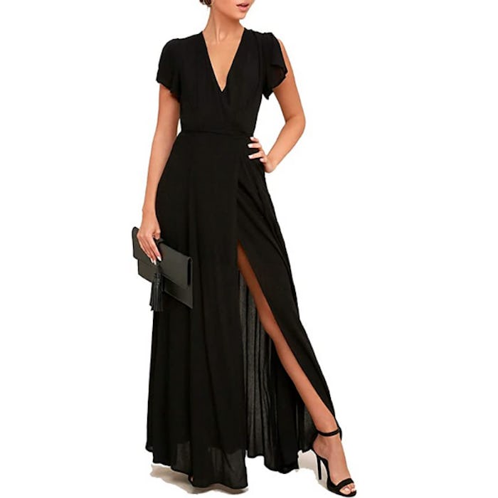 Vivicastle Slit Front Maxi Dress