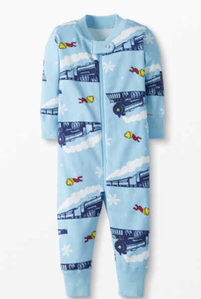 A onesie polar express pajama