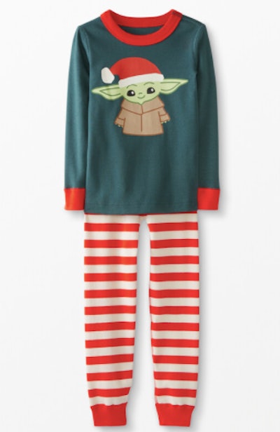 Baby Yoda Christmas pajamas