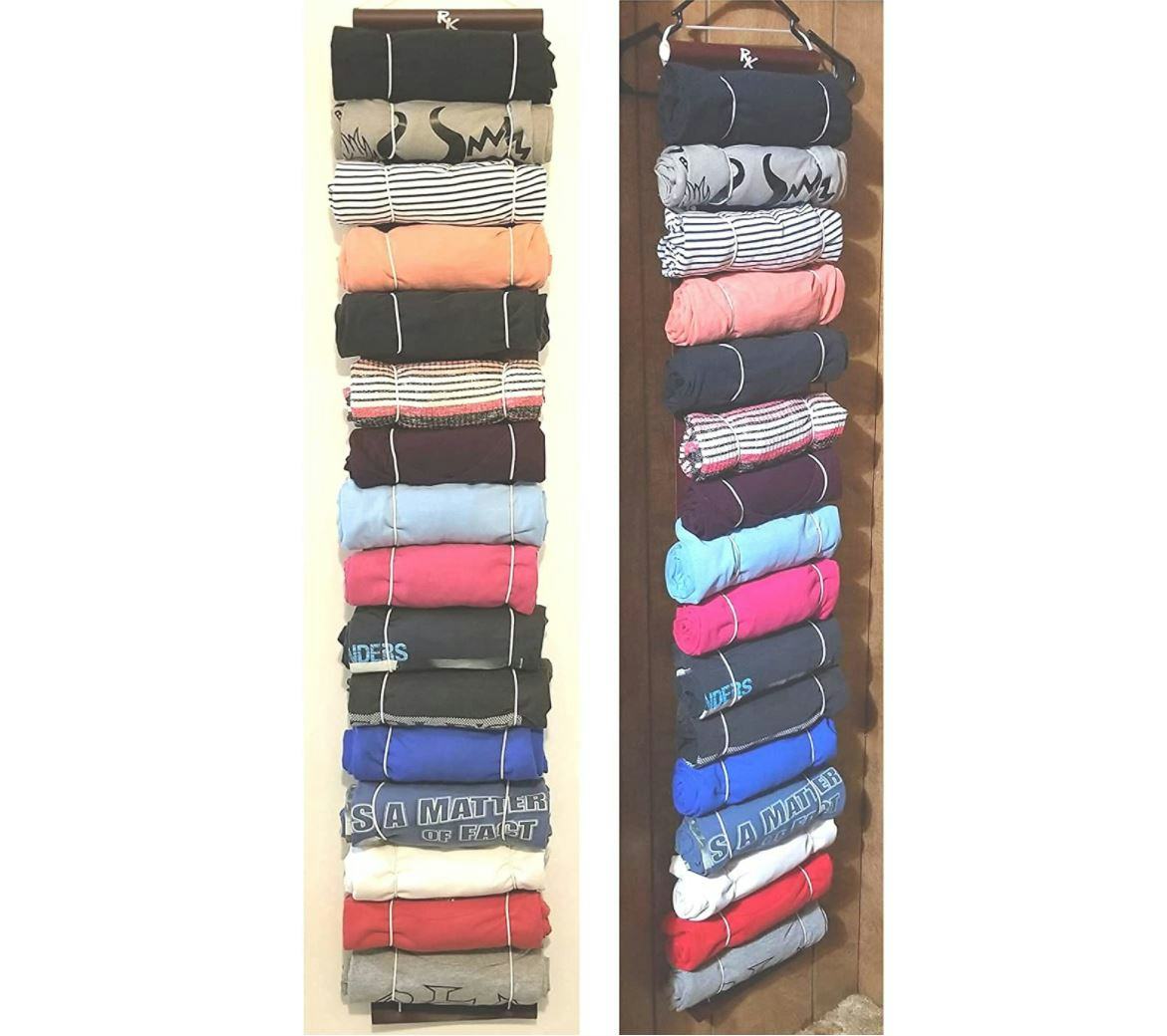 The Roll Keeper Hanging Closet System