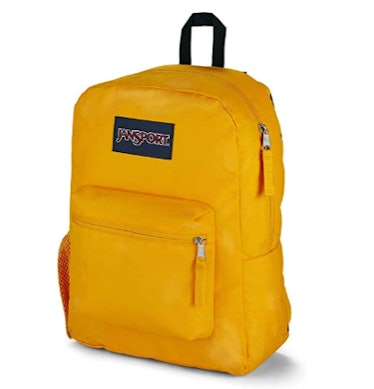 A colorful backpack, perfect for your Among Us Halloween costume this year.