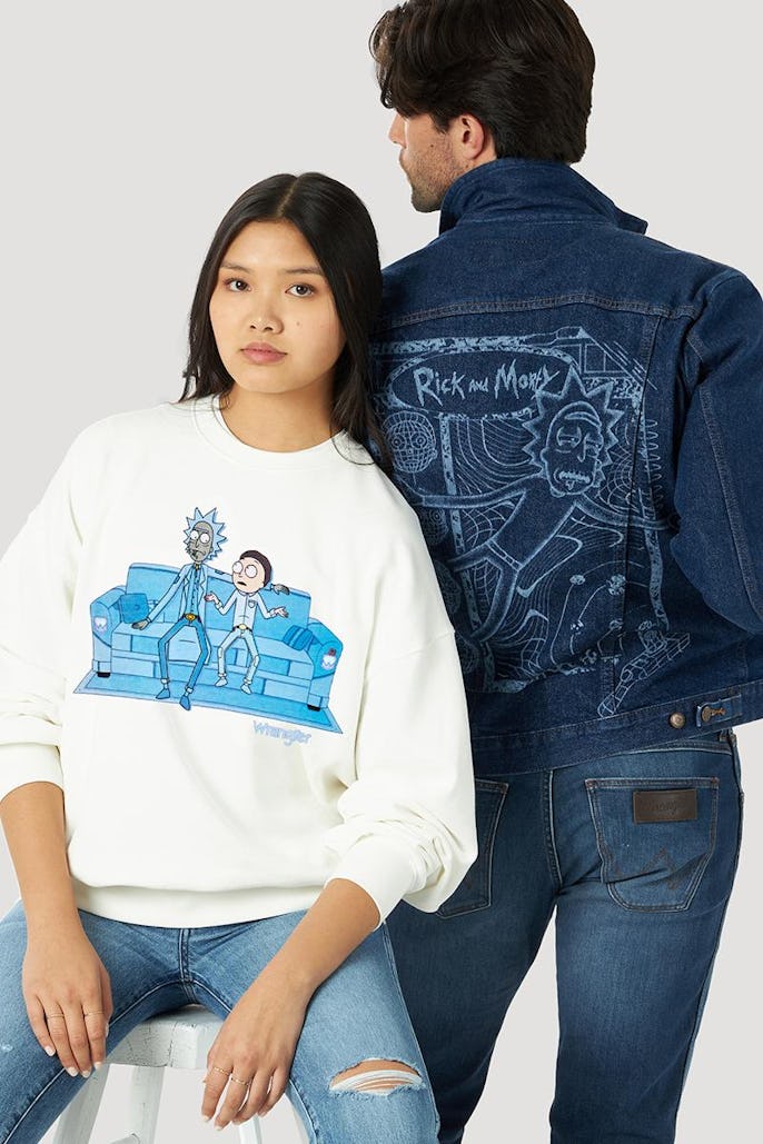 Wrangler x 'Rick and Morty' collaborative capsule