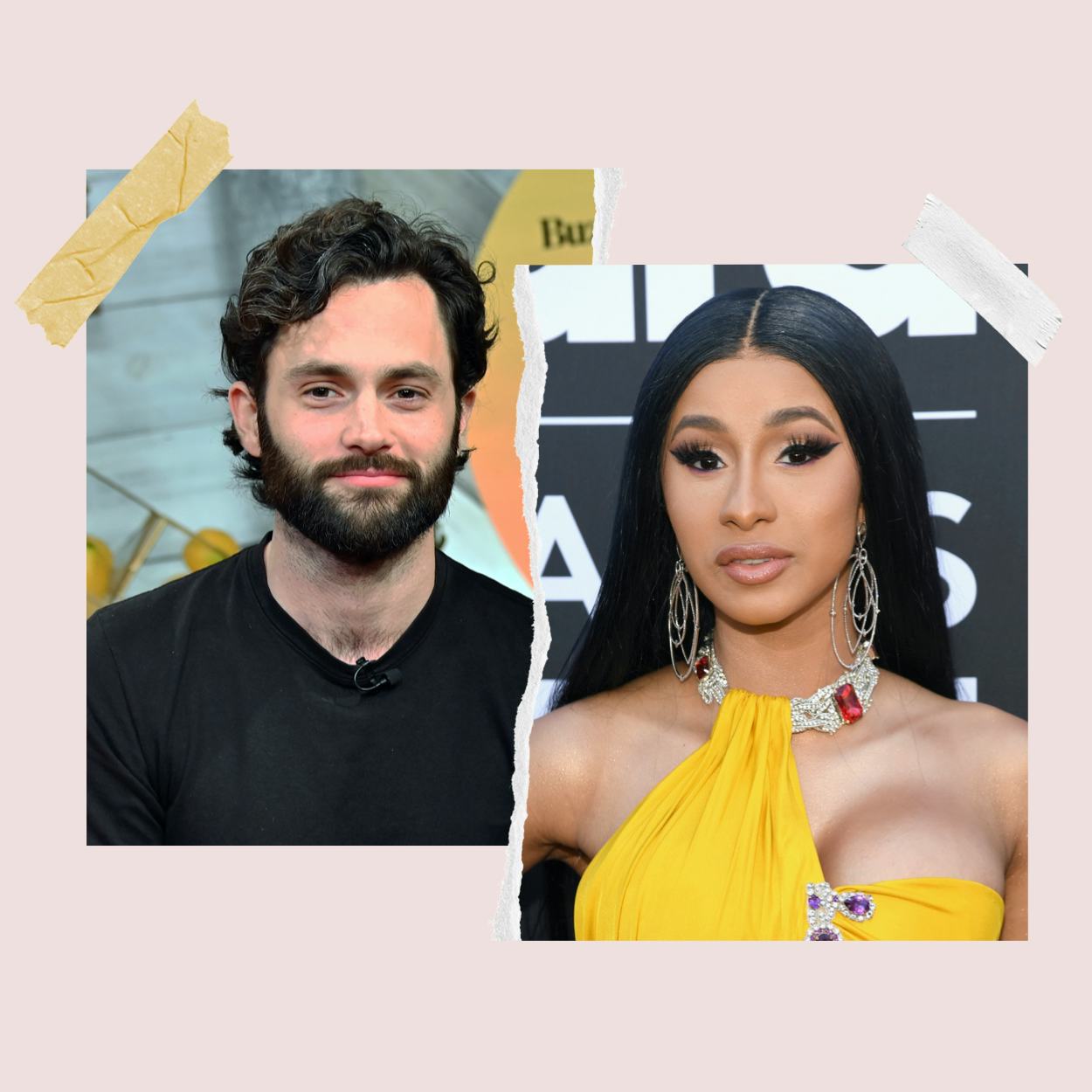 Cardi B & 'You' Star Penn Badgley May Be Each Other's Biggest Fans