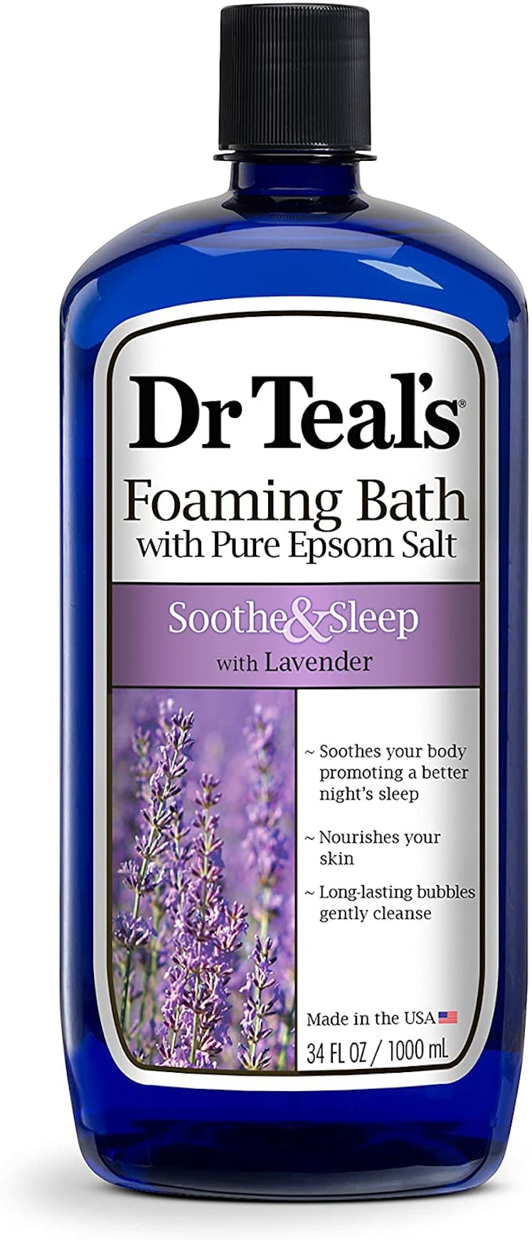 Dr Teal’s Foaming Bath with Pure Epsom Salt (34 Oz)
