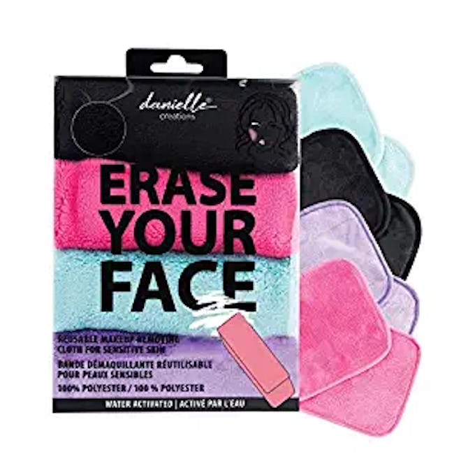ERASE YOUR FACE Make-up Removing Cloths (4 Count)