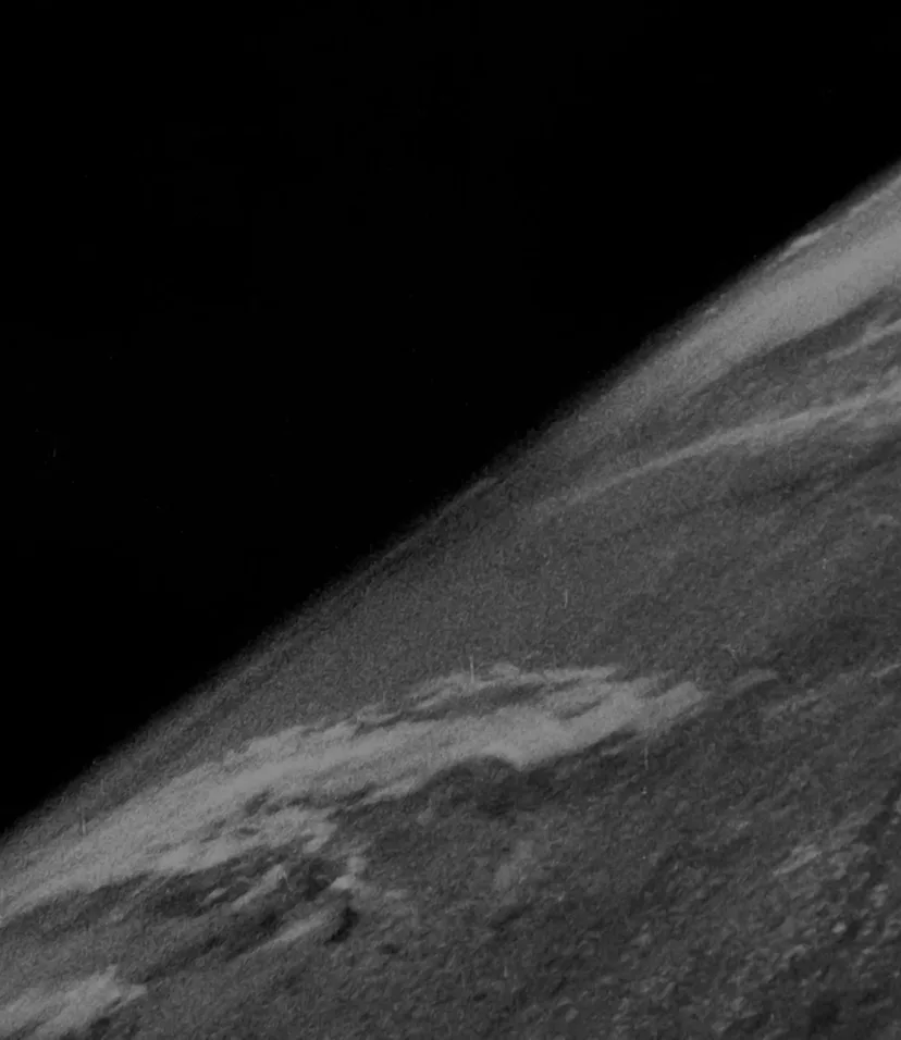Earth First Photo 75 years ago, a Nazi rocket took the first photo of Earth from space