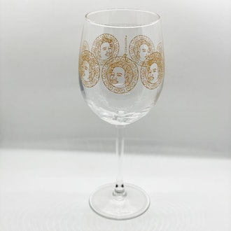 Queen Mother Wine Glass