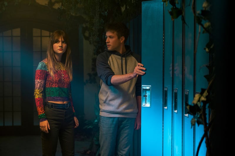 EMILIA JONES as KINSEY LOCKE and CONNOR JESSUP as TYLER LOCKE in LOCKE & KEY via Netflix's press sit...