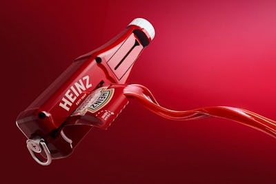 Heinz released a limited edition "packet roller" that makes it easy to extract sauce from a packet.