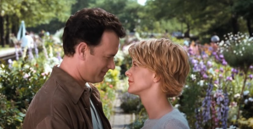 Tom Hanks and Meg Ryan in the not-quite-but-sort-of Thanksgiving movie "You've Got Mail."