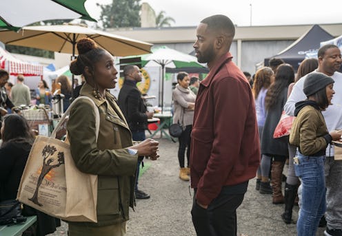 Issa Rae as Issa and Jay Ellis as Lawrence on 'Insecure'