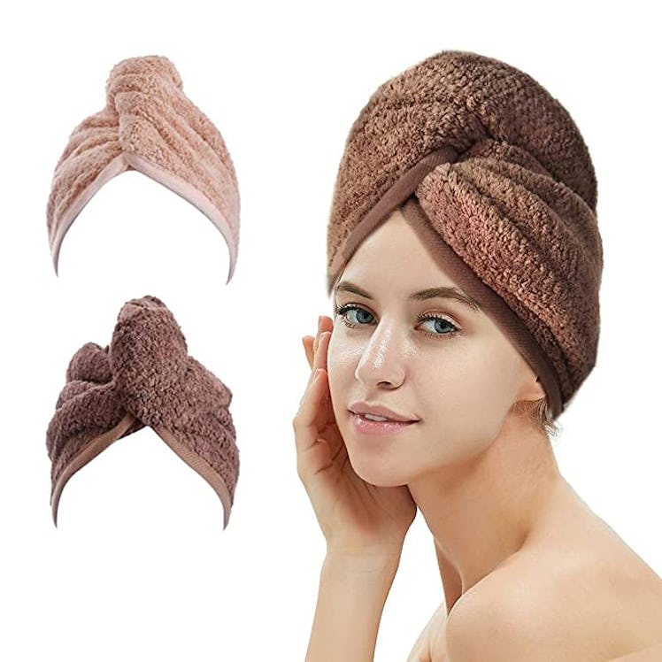 M-bestl Hair Drying Towels (2-Pack)