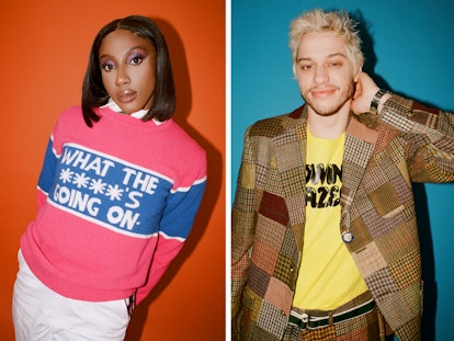 Pete Davidson and Ziwe star in Rowing Blazers' Fall 2021 campaign.