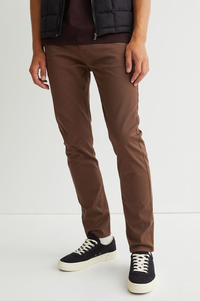 Slim Fit Twill Pants