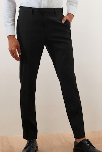 Extra Slim-Fit Black Trouser