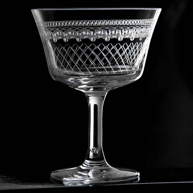 Retro Fizz 1910 Cocktail Glass