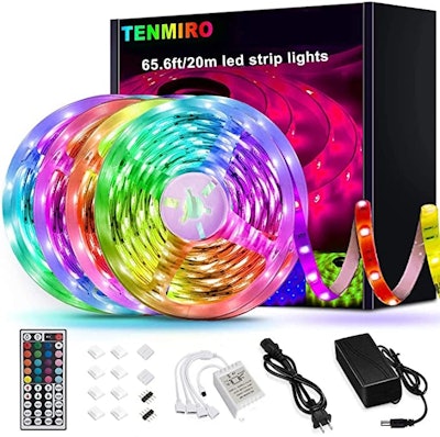 Tenmiro 65.6ft Led Strip Lights Color Changing