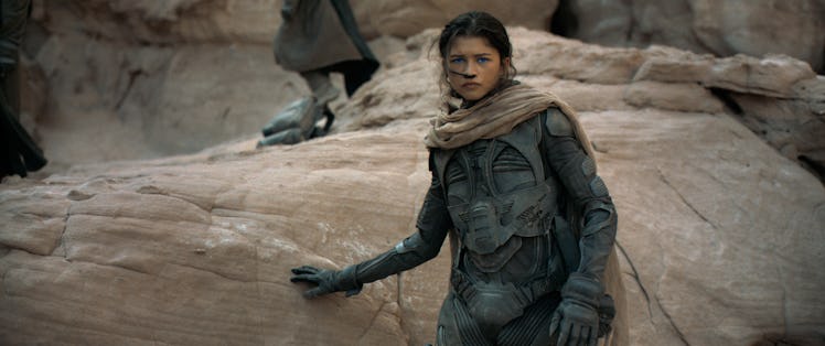 Zendaya plays Chani, one of the native Fremen in Dune.