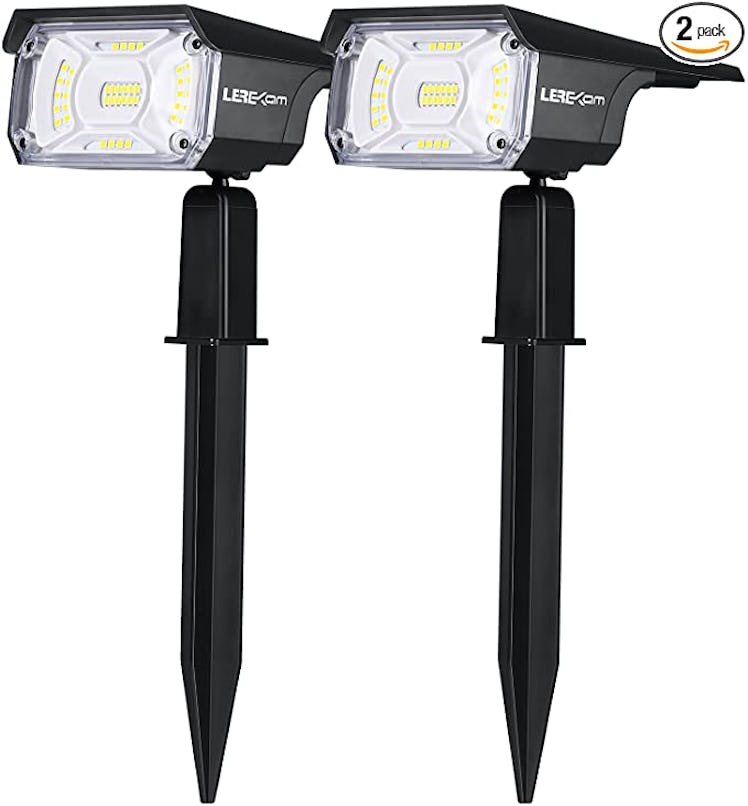 LEREKAM Solar Spot Lights (2-Pack)