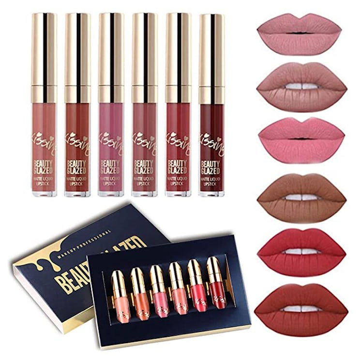 BestLand Matte Liquid Lipstick Set (6-Pack)