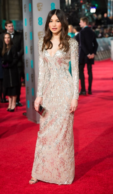 Gemma Chan at the 2016 EE British Film Academy Awards.