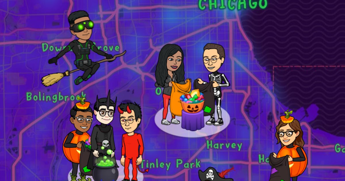 How To Use Halloween Bitmojis On Snap Map For Spooky Fun How To Use Halloween Bitmojis On Snap Map For Spooky Fun