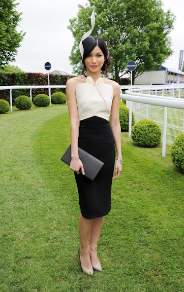 Gemma Chan at the 2013 Investec Derby Festival.