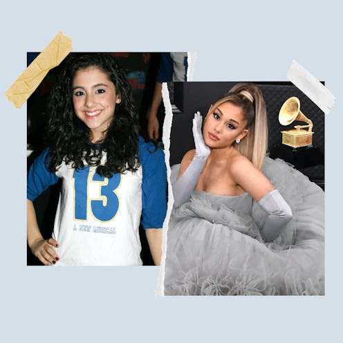 Ariana Grande in the Broadway musical '13' and at the Grammy Awards.