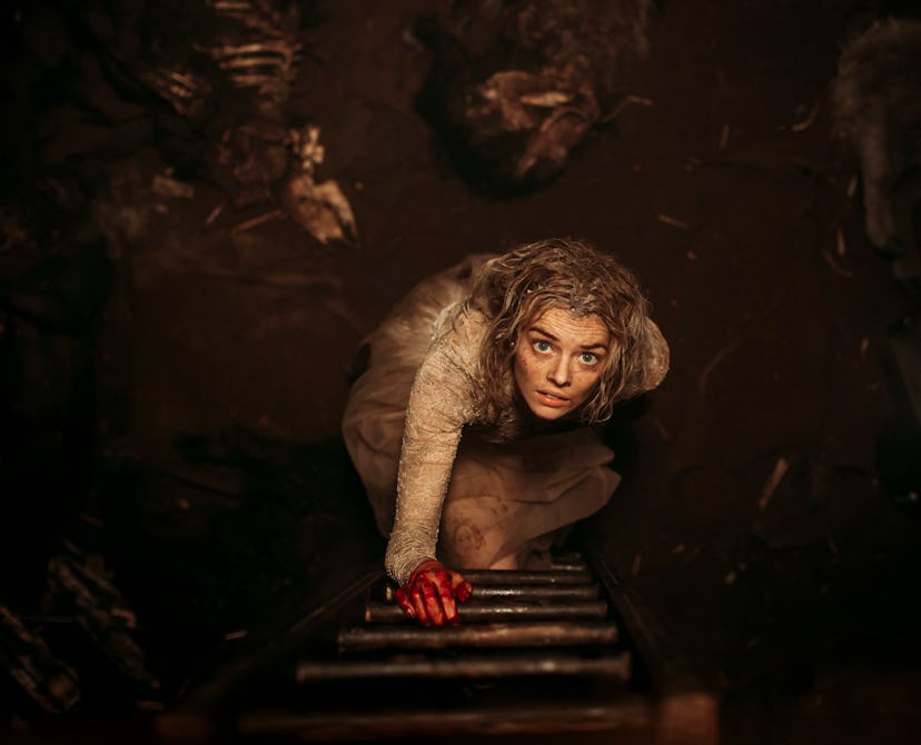 Samara Weaving as Grace in 'Ready or Not.'