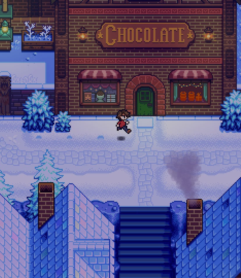 ConcernedApe's Haunted Chocolatier game screenshot