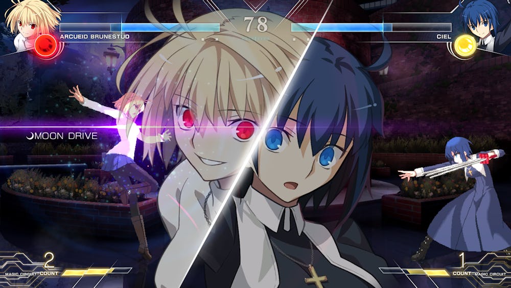 melty blood type lumina fight