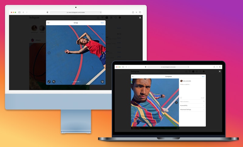 Instagram launched the ability to post to Instagram from your desktop.
