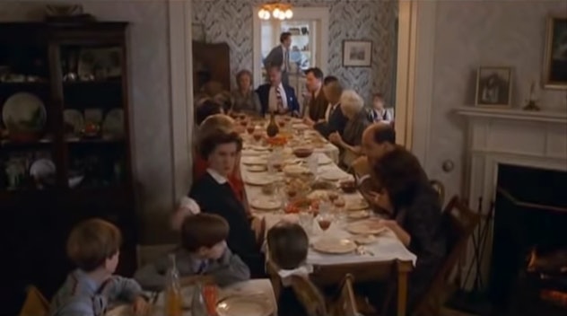 The Thanksgiving scene from the movie Avalon.