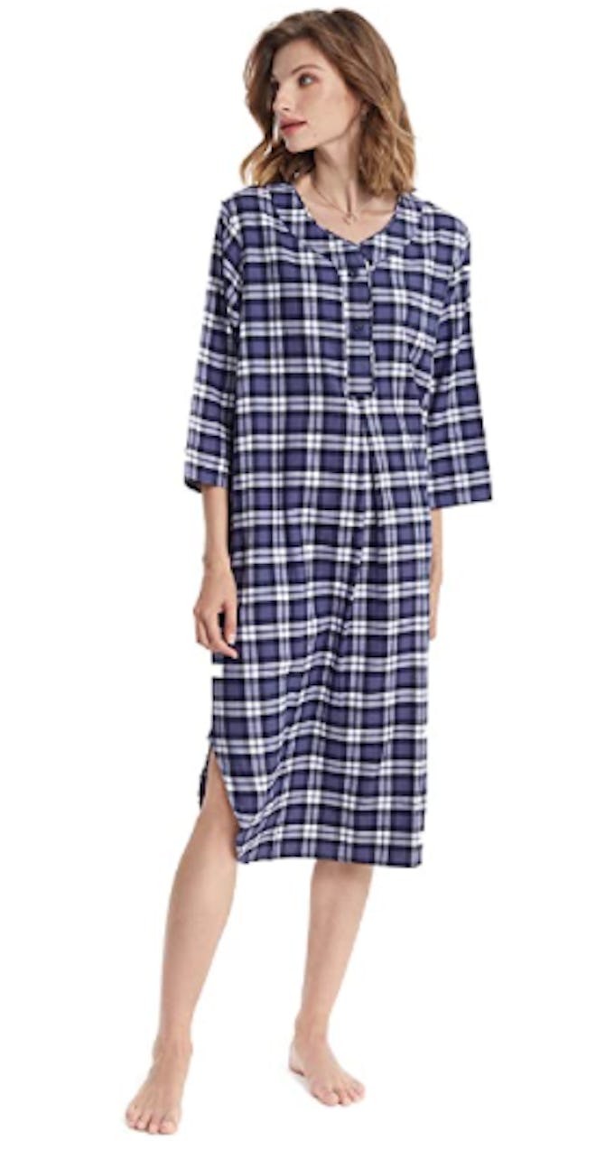 SIORO Flannel Nightgown 