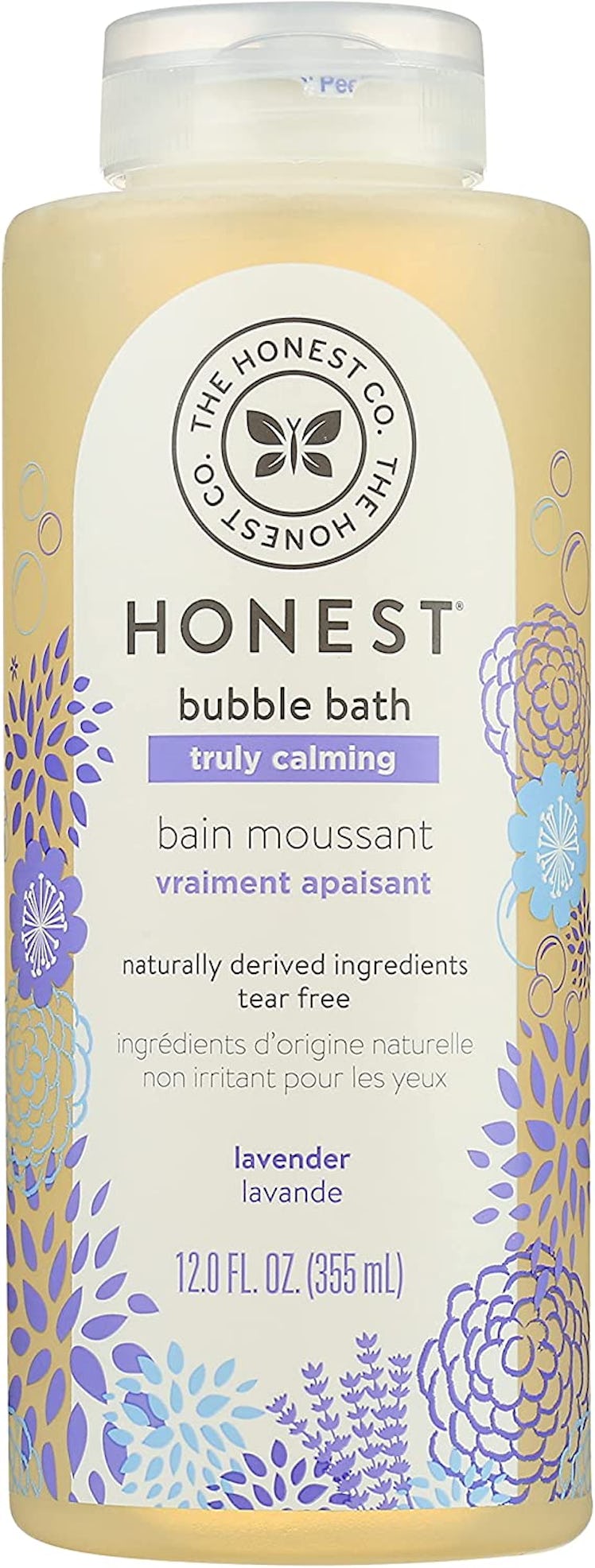 The Honest Company Lavender Bubble Bath, 12 Fl Oz. 