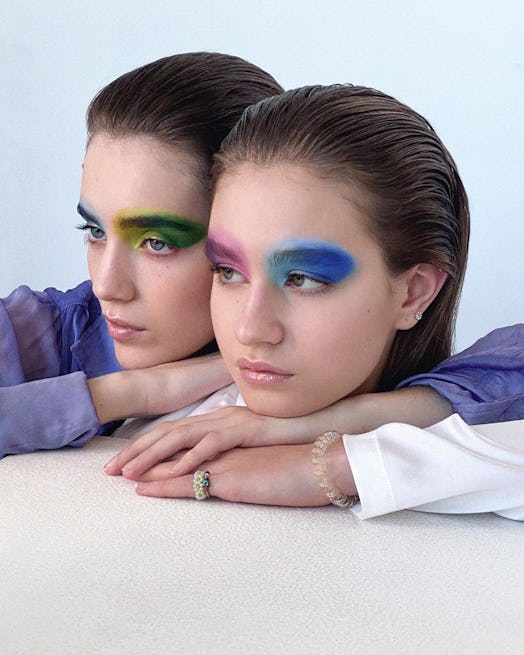 Models wearing Tyron Machhausen makeup