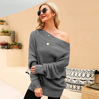 Exlura Off Shoulder Sweater