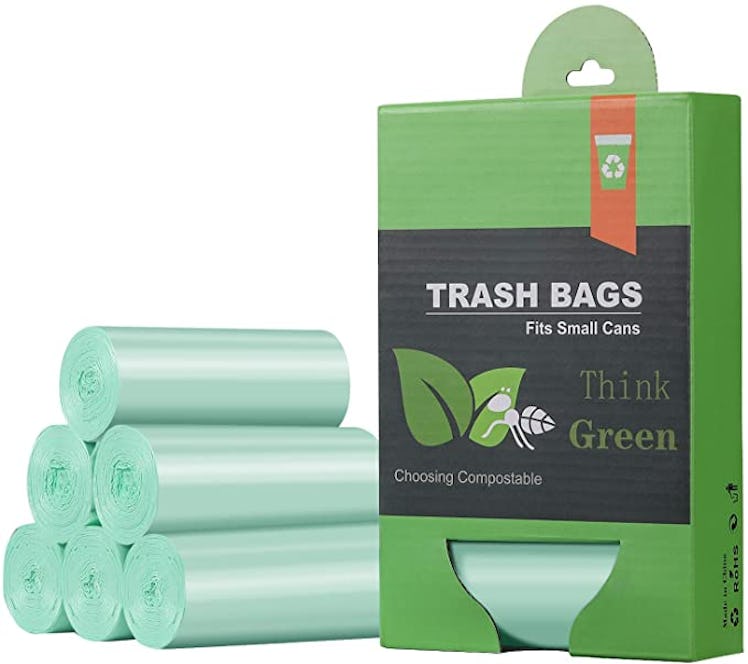 AYOTEE Mini Compostable Trash Bags (125 Count)