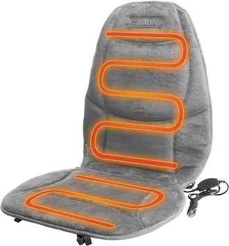 HealthMate Velour Winter Seat Cushion With Lumbar Support