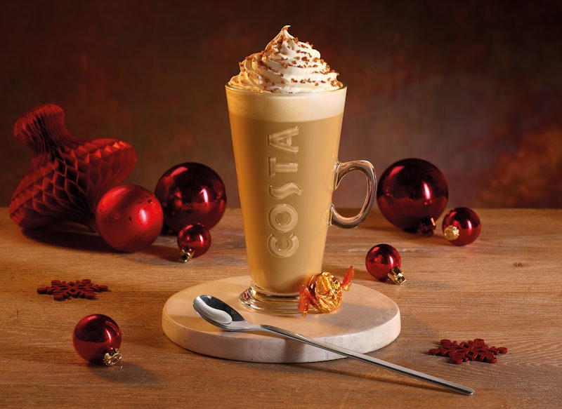 Costa's Toffee Penny Latte