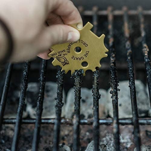 The Sage Owl Brass Barbeque Grill Cleaner