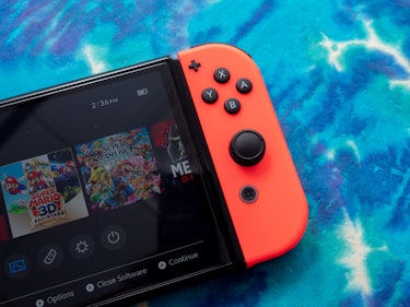 Nintendo Switch OLED review joycons