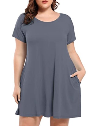 BELAROI Short Sleeve T-Shirt Dress