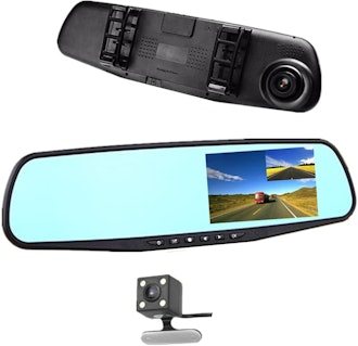 jinyue Car Rearview Mirror Video Recorder