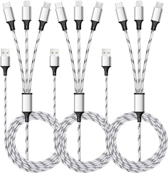 Puxnoin Universal Charging Cables (3 Pack)