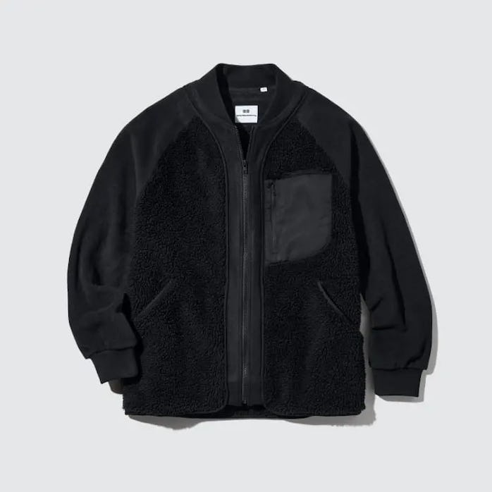 Uniqlo x White Mountaineering Fleece Oversized Jacket