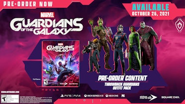 Guardians of the Galaxy game release date, launch time, rating, news