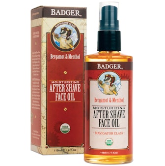Badger Aftershave Face Oil, 4 Oz.