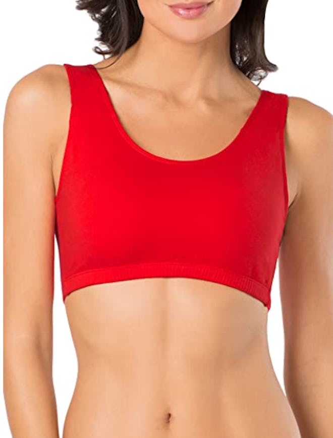 Fruit of the Loom Tank Sports Bra (4-Pack)